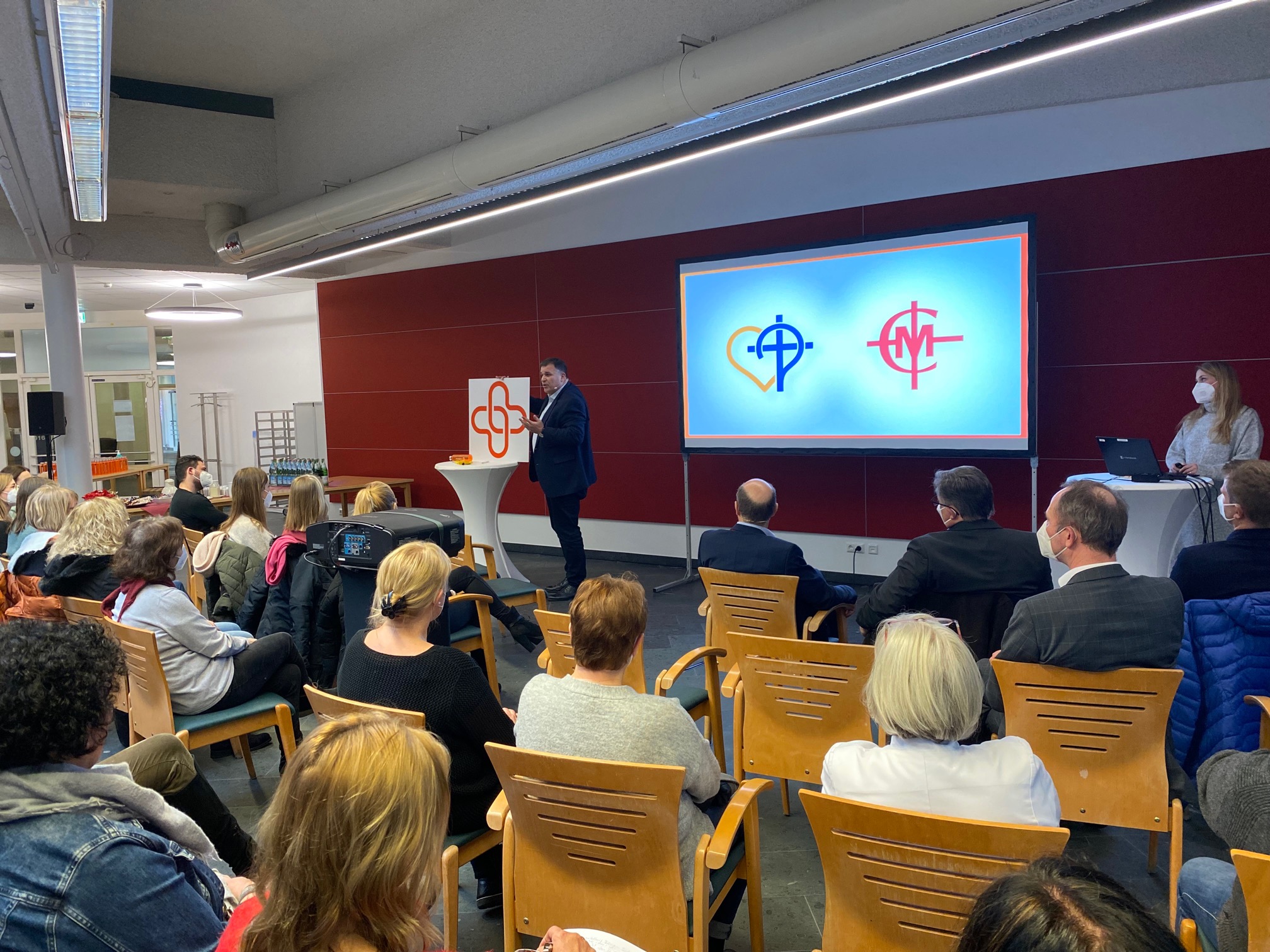 "Roadshow" im Petrus-Krankenhaus in Wuppertal-Barmen.